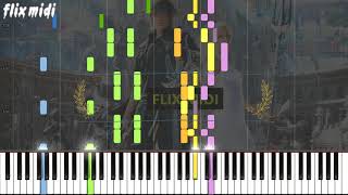 Valse di Fantastica  FINAL FANTASY  XV  Piano MIDI Song  FLIX MIDI [upl. by Nyladgam]