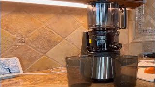 Masticating Juicer 350W Slow Cold Press Juicer for Whole Fruits and Vegetables Review [upl. by Dmitri]