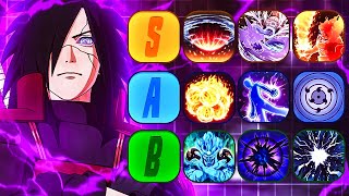 Naruto To Boruto Shinobi Striker Ranged Jutsu Tier List [upl. by Guibert974]