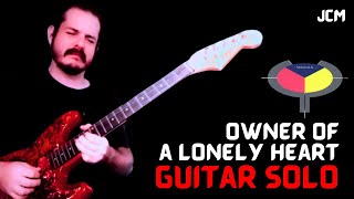 JCM plays YES  Owner of a Lonely Heart GUITAR SOLO [upl. by Korb90]