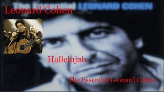 Leonard Cohen  Hallelujah Lyrics [upl. by Disini]