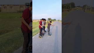 Public reactions epic and emotional😭inline skatesskatersskating shoesshortsyt shorts [upl. by Atena]