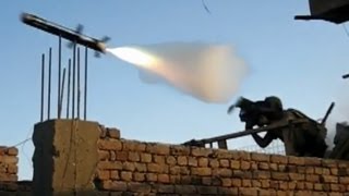 JAVELIN MISSILE TOP ATTACK ON TALIBAN  FUNKER530 [upl. by Hcib432]