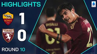 ROMATORINO 10  HIGHLIGHTS  Giallorossi bounce back with Dybala goal  Serie A 202425 [upl. by Naffets]