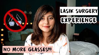 MY LASIK SURGERY EXPERIENCE  Everything You Need To Know About LASIK Eye Surgery  Kritika Goel [upl. by Naitsihc]