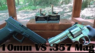 💥10mm VS 357 Magnum💥 Episode 3 Speer Gold Dot [upl. by Oriel592]