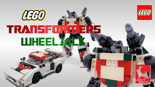 LEGO Transformers G1 Wheeljack minifigure scale [upl. by Acinoev]