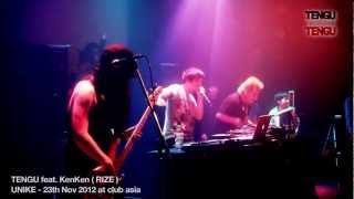 TENGU feat KenKen  from RIZE  at club asia 2012 [upl. by Ayotal]