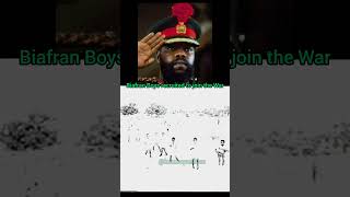 Nigerian Biafran War  Biafran Boys recruited to fight shortsafrica shortsnigeria nigerianhistory [upl. by Anirav838]