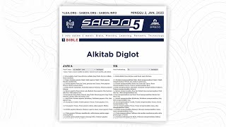 SABDA5 Januari 2 Bible  Alkitab Diglot [upl. by Bascomb]