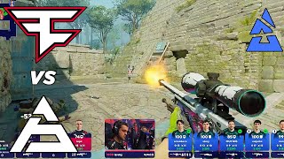 FaZe vs SAW  HIGHLIGHTS  BLAST Premier Spring Final 2024 l CS2 [upl. by Asiat]