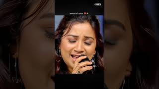 Beautiful Voice ❤️✨ shreyaghoshal dagabaazre indianidol15 [upl. by Kohl207]