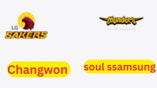 Changwon LG Sakers vs Seoul Samsung Thunders live [upl. by Eintrok445]