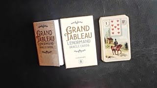 Grand Tableau Lenormand  Oraculo Lo Scarabeo Revisión en español [upl. by Questa]