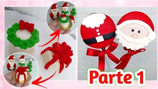 DOCES PERSONALIZADOS DE NATAL  PARTE 1 [upl. by Meehyrb]