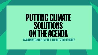 Solutions House NYC 2024 Putting Climate Solutions on the Agenda [upl. by Atikkin908]