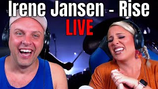 First Time Reaction To Irene Jansen  Rise  VPRO ON STAGE [upl. by Grannias301]