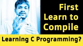 x1c5 Learning C Programming  First learn to compile a source code  programming linux education [upl. by Arlee]