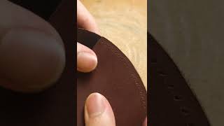 Handmade Glasses Case Free Pattern asmr handmade leathercraft diy [upl. by Ytsirhk141]