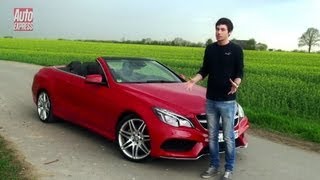 Mercedes EClass 2013 Cabriolet review  Auto Express [upl. by Havard164]