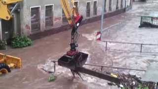 Hochwasser Schmalkalden 01062013 Jahrhundertflut [upl. by Eeraj520]