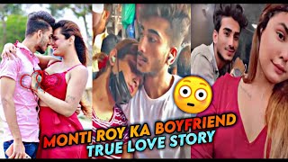 Monti Roy boyfriend Full Details  Monti roy BF viral video  Monti Roy and her Boyfriend love story [upl. by Geilich658]