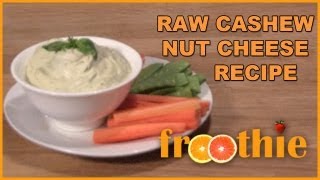 Cashew Cheese Recipe on Getting Into Raw Cooking with Zane  9900 [upl. by Punak]