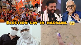 Election Day in Haryana [upl. by Lerim]