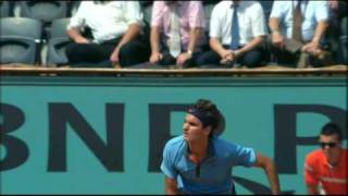 Roger Federer in Super Slow Motion [upl. by Ademla921]