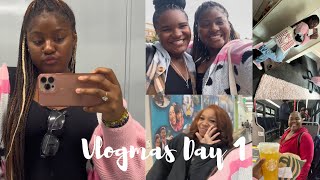 VLOGMAS DAY ONE  PIERCINGS  DAY ON CAMPUS  STARBUCKS LifeWithAriel💕 [upl. by Aiuqram]