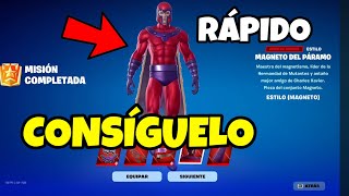 NUEVO COMO CONSEGUIR LA SKIN DE MAGNETO en FORTNITE GUÍA PARA COMPLETAR LOS DESAFIOS DE MAGNETO [upl. by Onoitna]