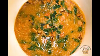 Moroccan Red Lentil Soup [upl. by Yslehc]