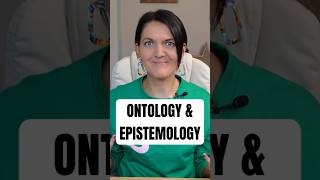 Ontology and epistemology what’s the difference between them epistemology [upl. by Ameehsat47]