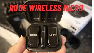 NEW Rode Wireless Micro  Good Audio with Zero Configuration [upl. by Aneliram683]