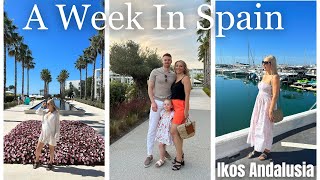 Family Holiday Vlog  Spain  Andalusia Ikos Resort [upl. by Rekrap]