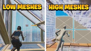 Low Meshes vs High Meshes WHICH IS BETTER [upl. by Ahsitak]