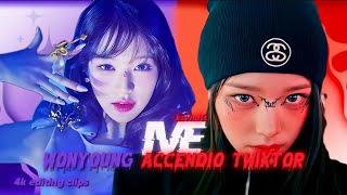 IVE WONYOUNG ACCENDIO Mv Twixtor 4k editing clips [upl. by Possing421]