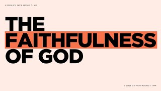 Greenwood Acres Live Sunday Worship  The Faithfulness of God 900 AM [upl. by Orme]