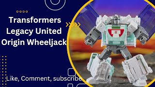 Transformers Legacy United Origin Wheeljack Raiders Toy Review [upl. by Sesylu]