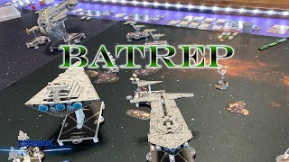 Armada  Wave 8 Batrep  Onager vs Starhawk [upl. by Afihtan316]