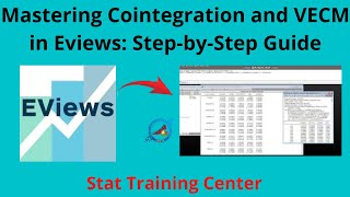 Master Cointegration and VECM in Eviews Complete Guide [upl. by Alexandro153]