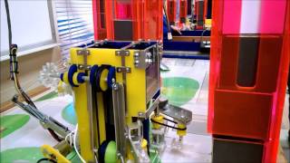 Block Stacking Robot Demo Video [upl. by Ahsatel]