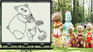 Makka Pakka  In the Night Garden  How to Draw Makka Pakka  Video  Easy Drawing for Kids [upl. by Odysseus]