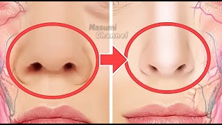 SLIM NOSE EXERCISES Make Nose Smaller Sharper  Fix Fat Round Nose  Slim Down Your Nose Fat [upl. by Sukram]