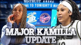 🚨 BREAKING MAJOR UPDATE On Chicago Sky ⭐️ Kamilla Cardoso Injury Status Against The Atlanta Dream [upl. by Aisekal]