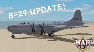 B 29 bomber Review  War Tycoon UPDATE [upl. by Ardet549]