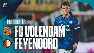 Highlights  FC Volendam – Feyenoord  Eredivisie 20232024 [upl. by Patricia87]