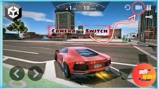 How to switch camera on button click in unity unity blender [upl. by Yoshi]