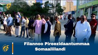 Filannoo Pireezidaantummaa Somaaliilandi [upl. by Halsey]