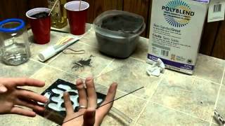 How to make a Grout Formicarium for Ants Part 2 of 3 [upl. by Atiuqihc49]